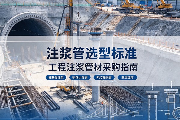 磴口注浆管选型标准