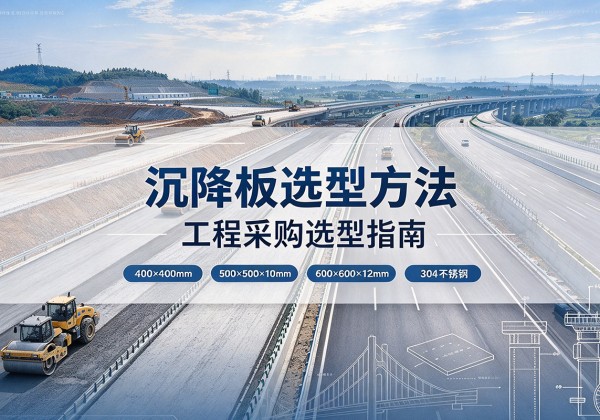 磴口沉降板选择方法