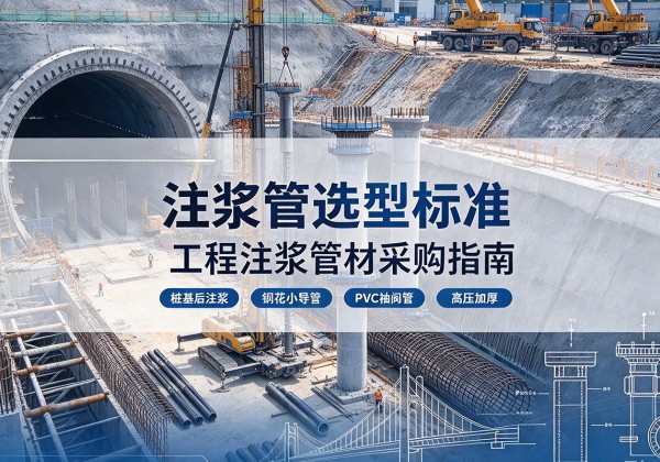 磴口注浆管选型标准
